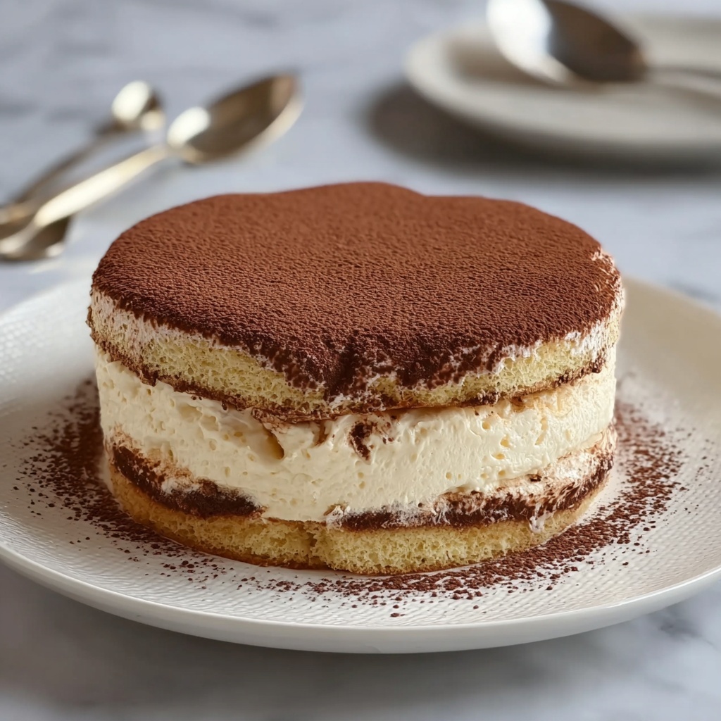 Tiramisu Japanese Cotton Cheesecake Recipe - Recipe Image