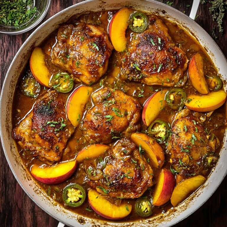 Jalapeno Peach Chicken Recipe