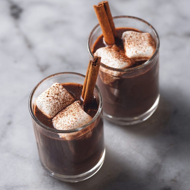 Dark Chocolate Hot Cocoa Recipe