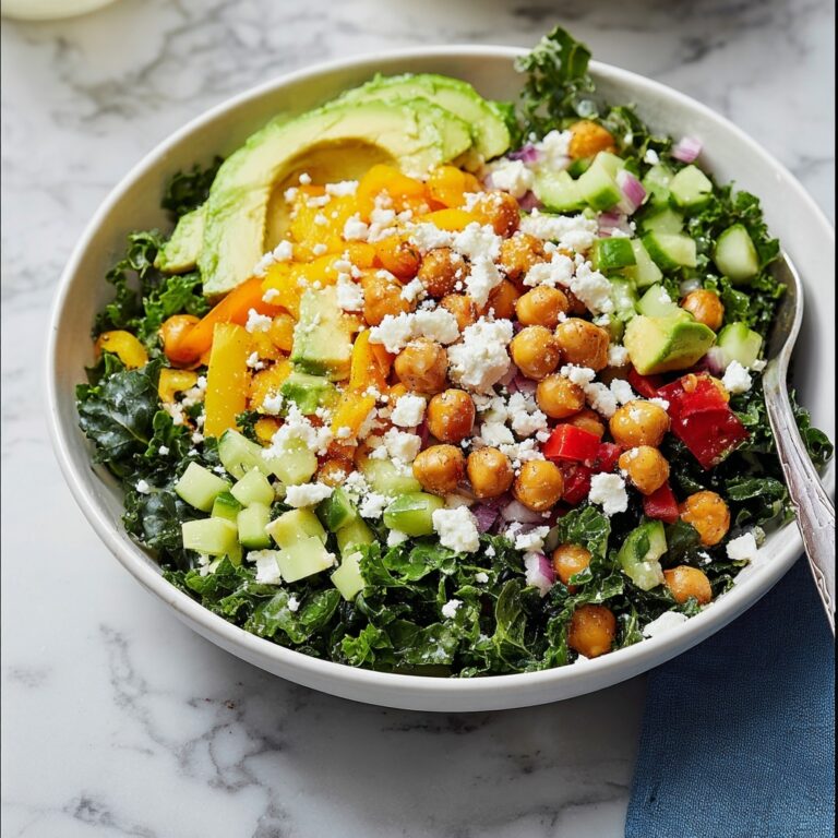 Chopped Salad with Chickpeas, Feta, and Avocado Recipe