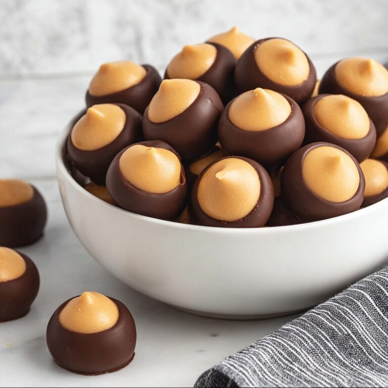 Peanut Butter Buckeye Cookies Recipe