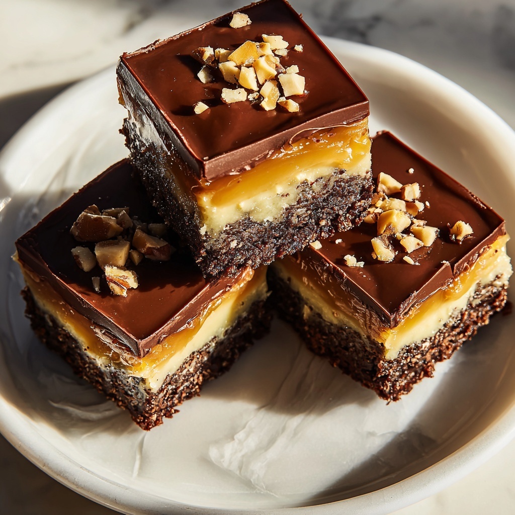 Pistachio Kunafa Brownies Recipe - Recipe Image