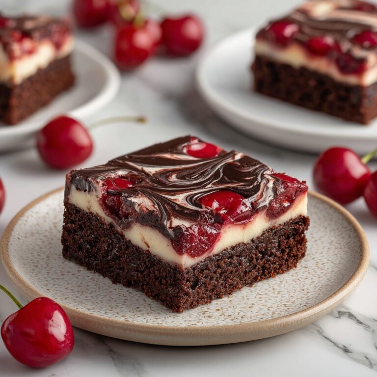 Cherry Cheesecake Brownies Recipe