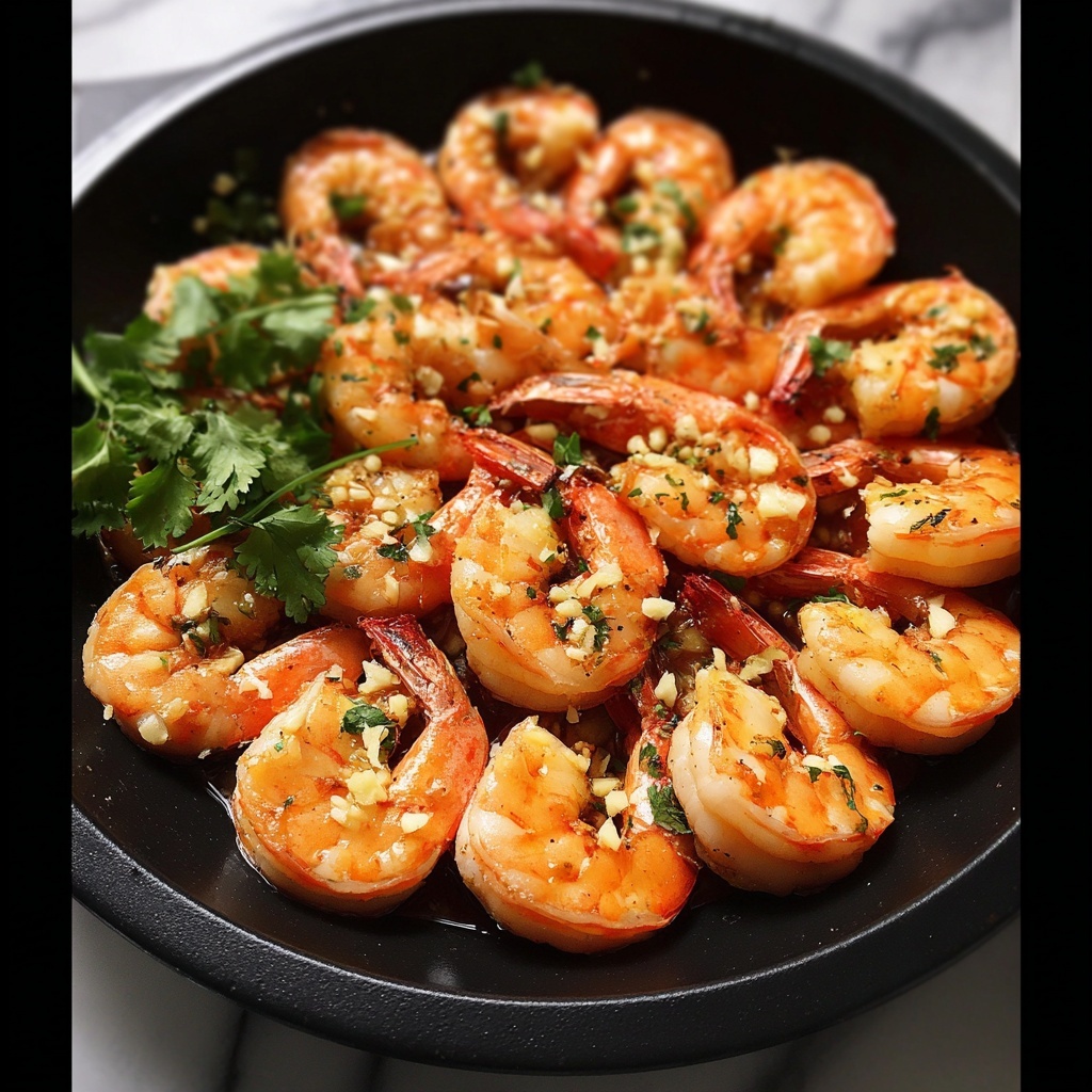 Hawaiian Style Garlic Shrimp - Recipe Image