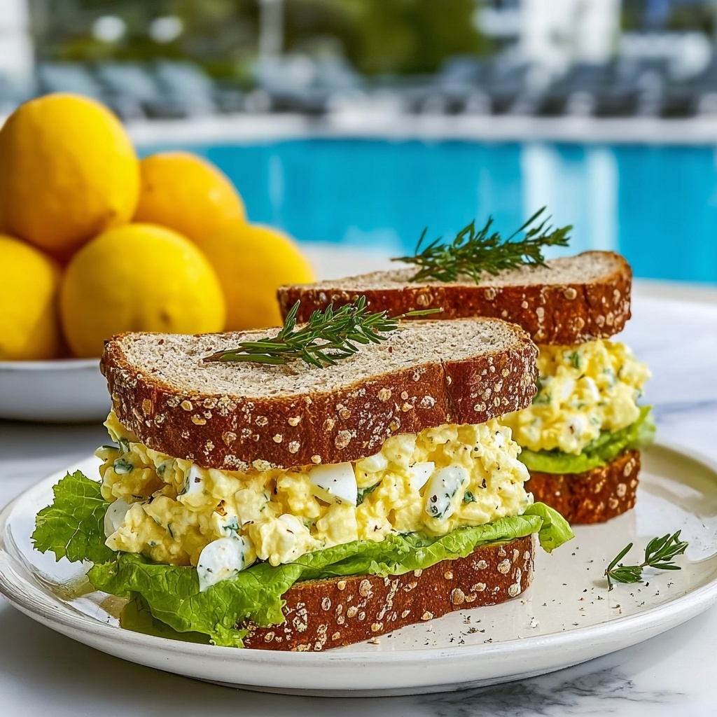 Quick 10-Minute Egg Salad Sandwich - Recipe Image