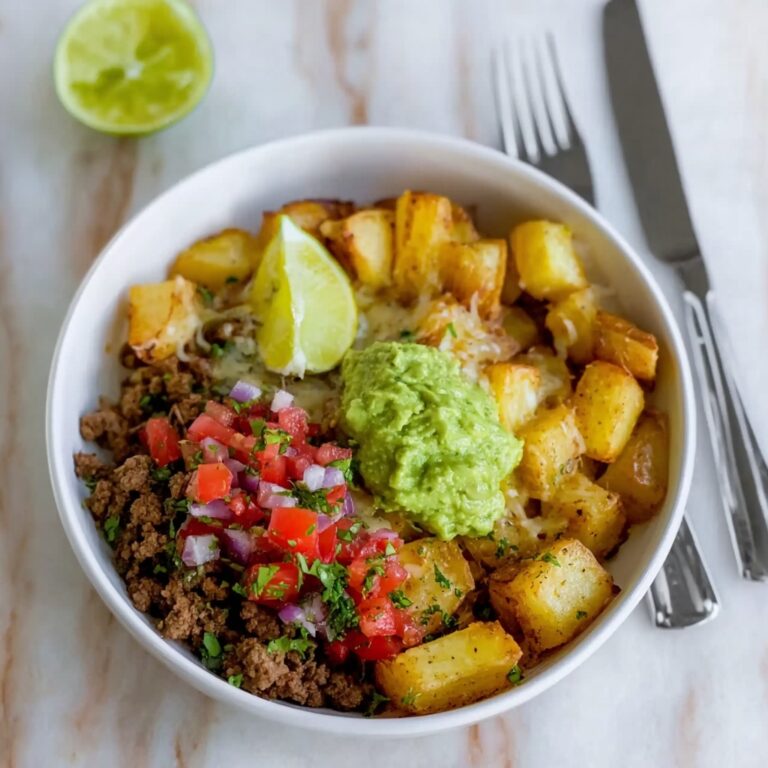 Loaded Potato Taco Bowl Recipe