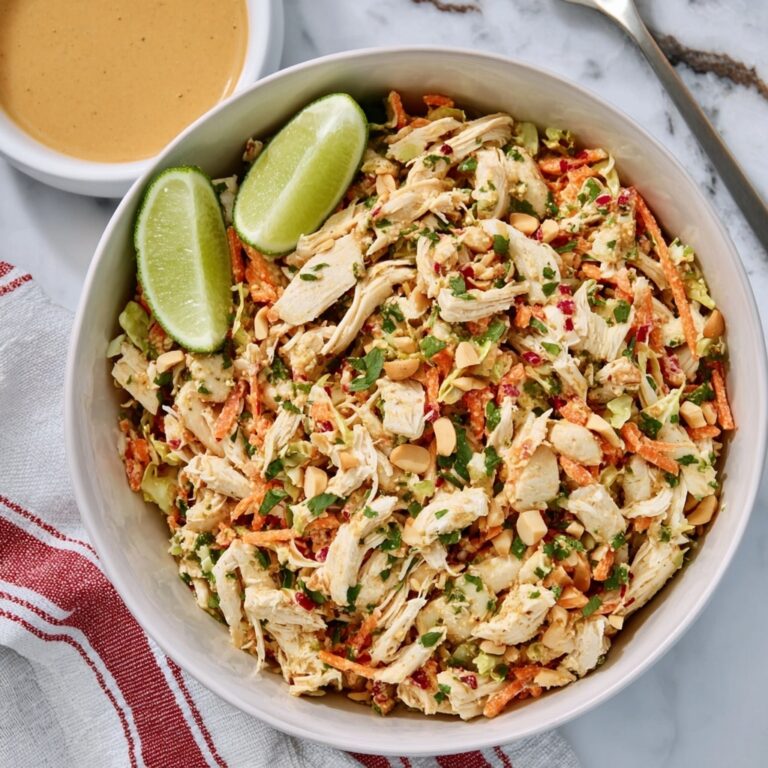 Thai Peanut Chicken Salad Recipe