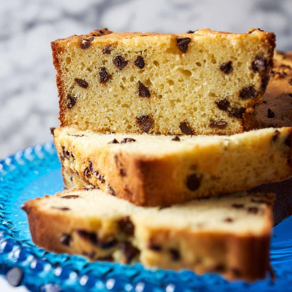 The BEST Chocolate Chip Pound Cake Recipe - Recipe Image