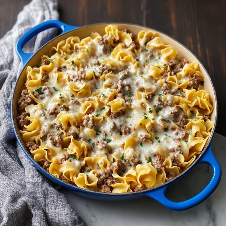 Sour Cream Beef Noodle Casserole Recipe