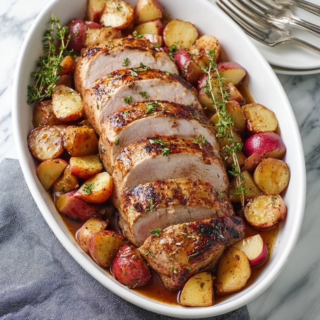 Chipotle Apple Pork Loin: Tender Flavors for Home Cooks Recipe - Recipe Image