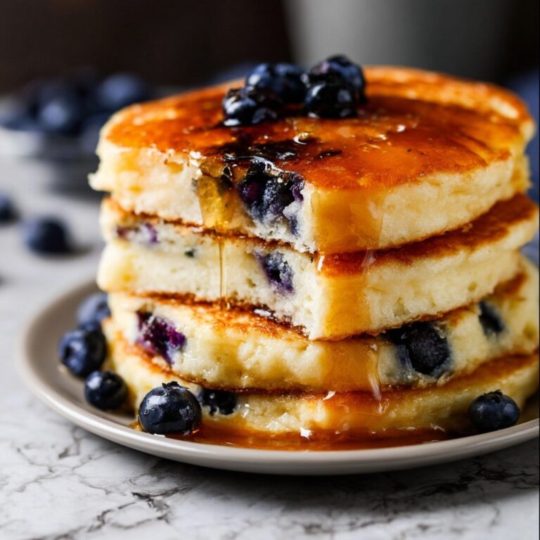 The Best Blueberry Pancakes Recipe