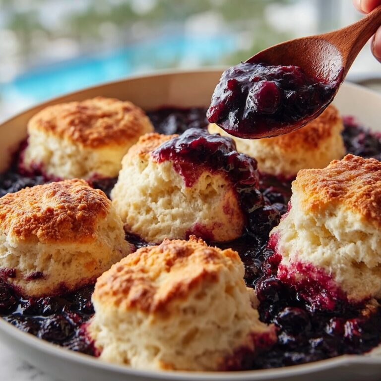 Delicious Blueberry Butter Swim Biscuits Recipe