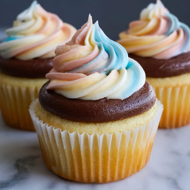 Perfect Swirl Cupcakes: Two-Tone Frosting Magic Recipe