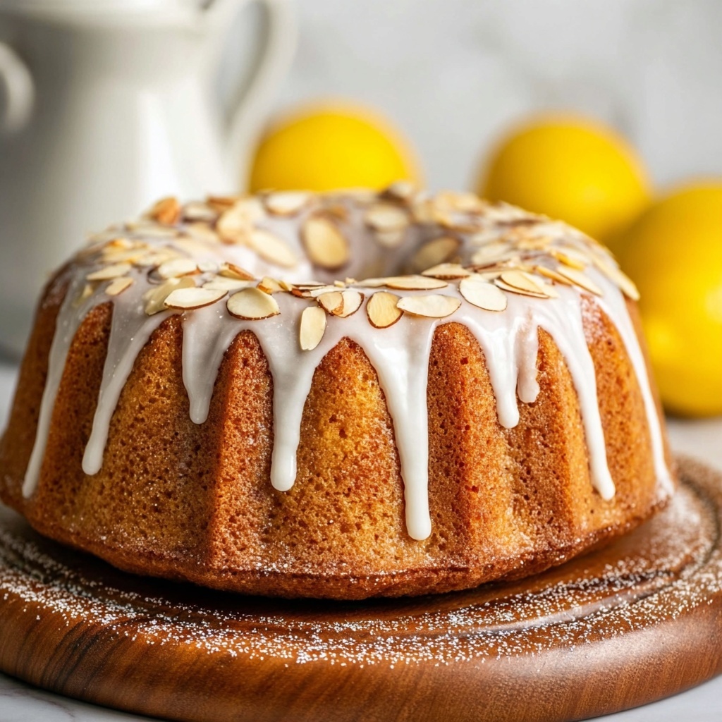Limoncello Syrup Lemon Bundt Cake Recipe - Recipe Image