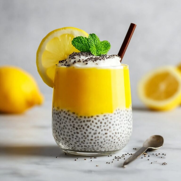 Lemon Curd Chia Pudding Recipe