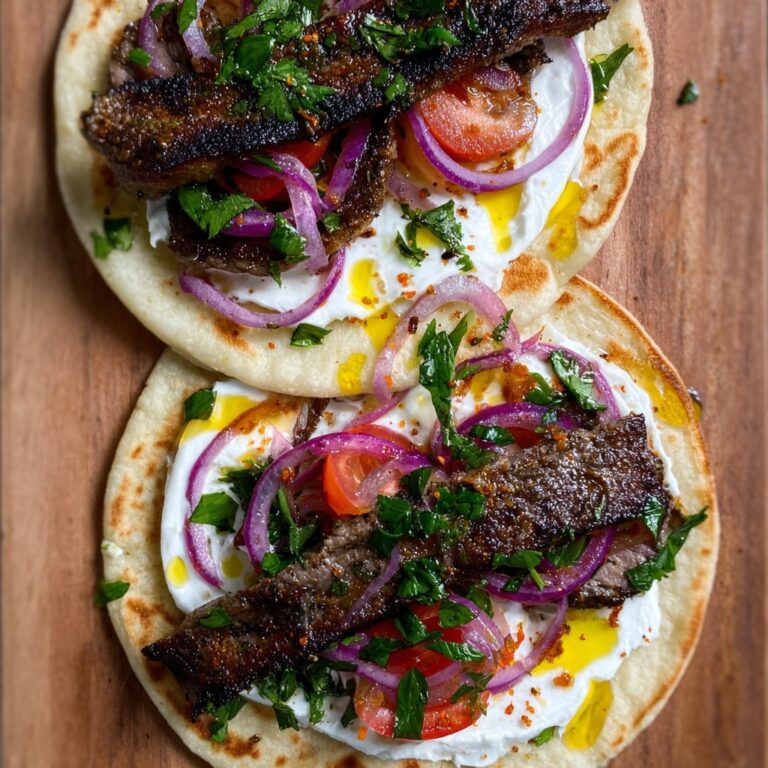 Juicy Oven-Baked Kebabs with Sumac Onions and Garlic Yoghurt Recipe