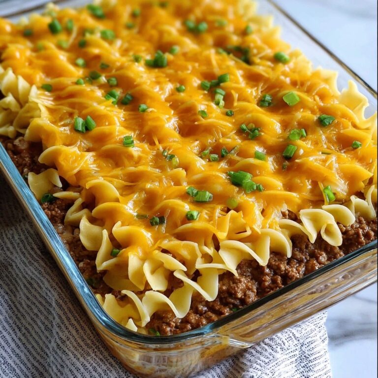 Beef and Noodle Casserole Recipe