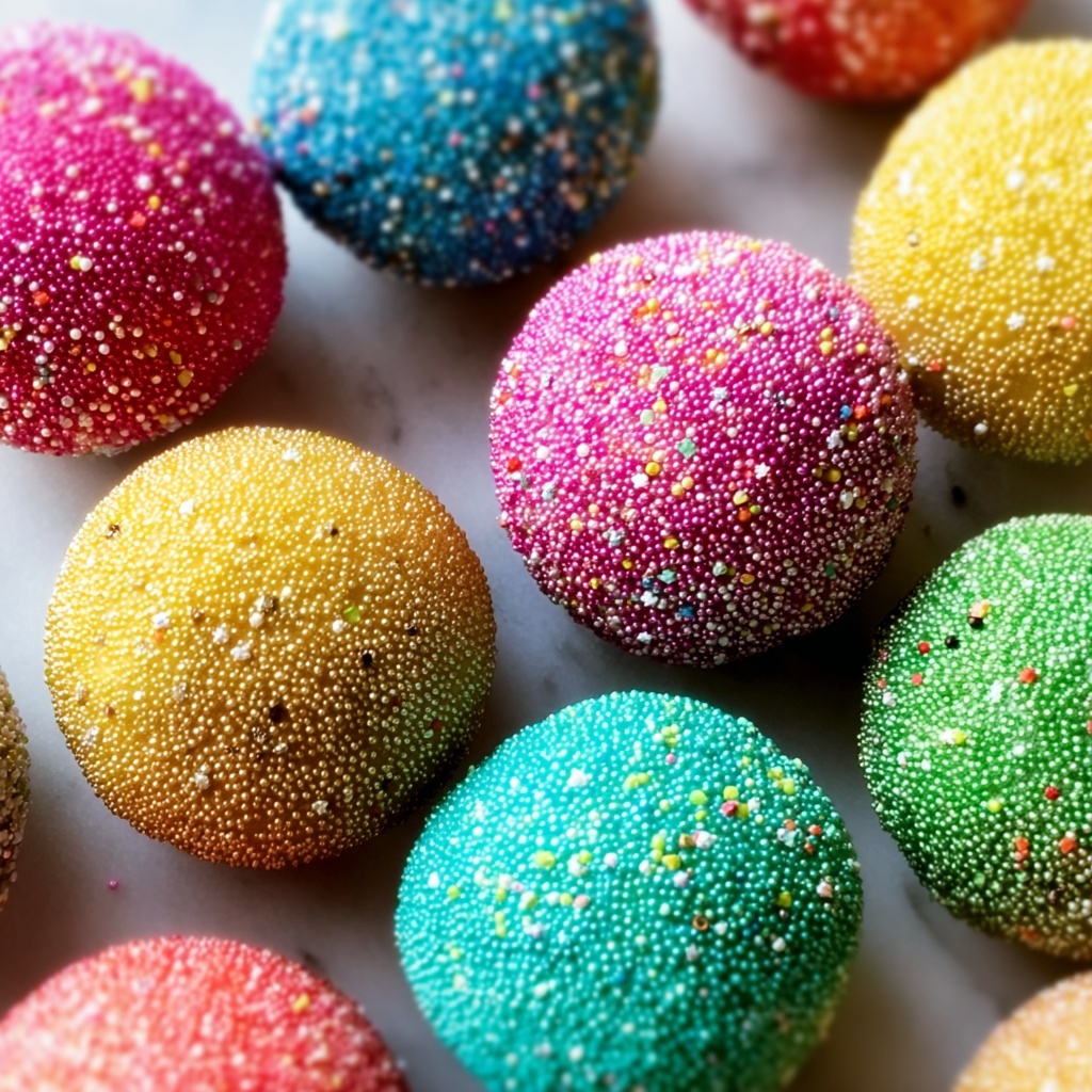 Glitter Cookie Balls Recipe - Recipe Image