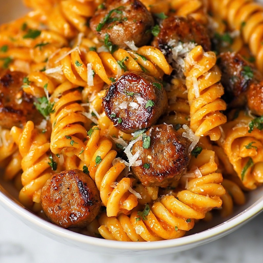Creamy Smoked Sausage Pasta Recipe - Recipe Image