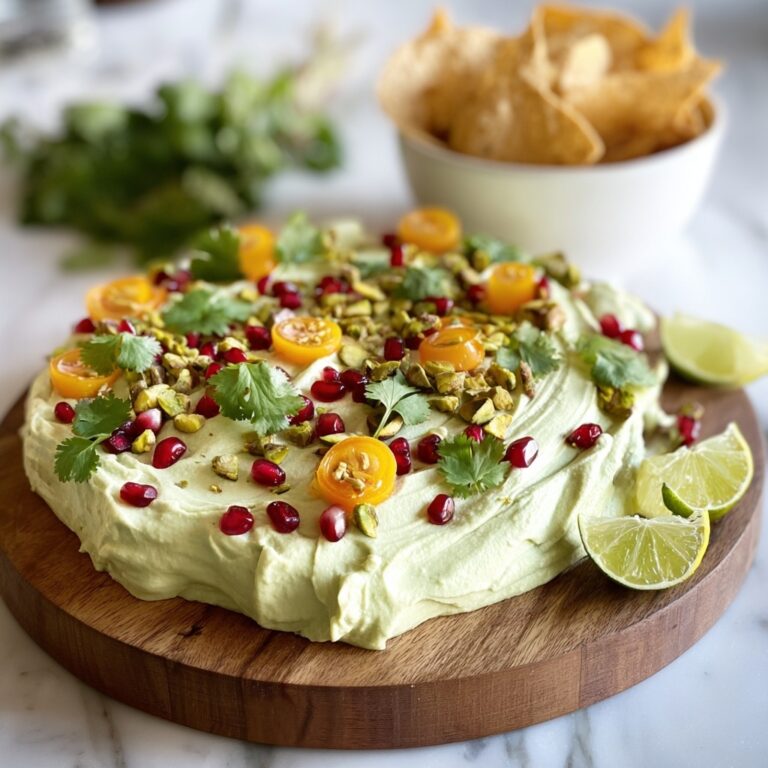 Creamy Avocado Board with Habanero, Pomegranate, Pistachios, and Cilantro Recipe
