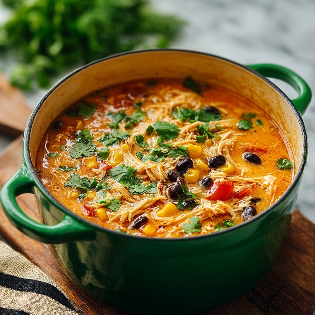Chicken Enchilada Soup Recipe - Recipe Image