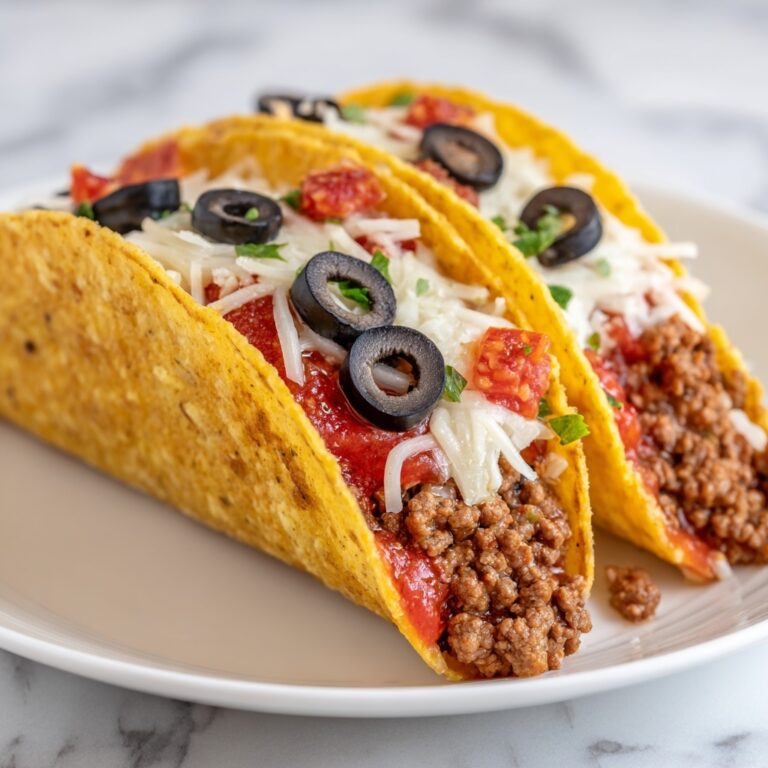 Meat Lovers Pizza Tacos Recipe