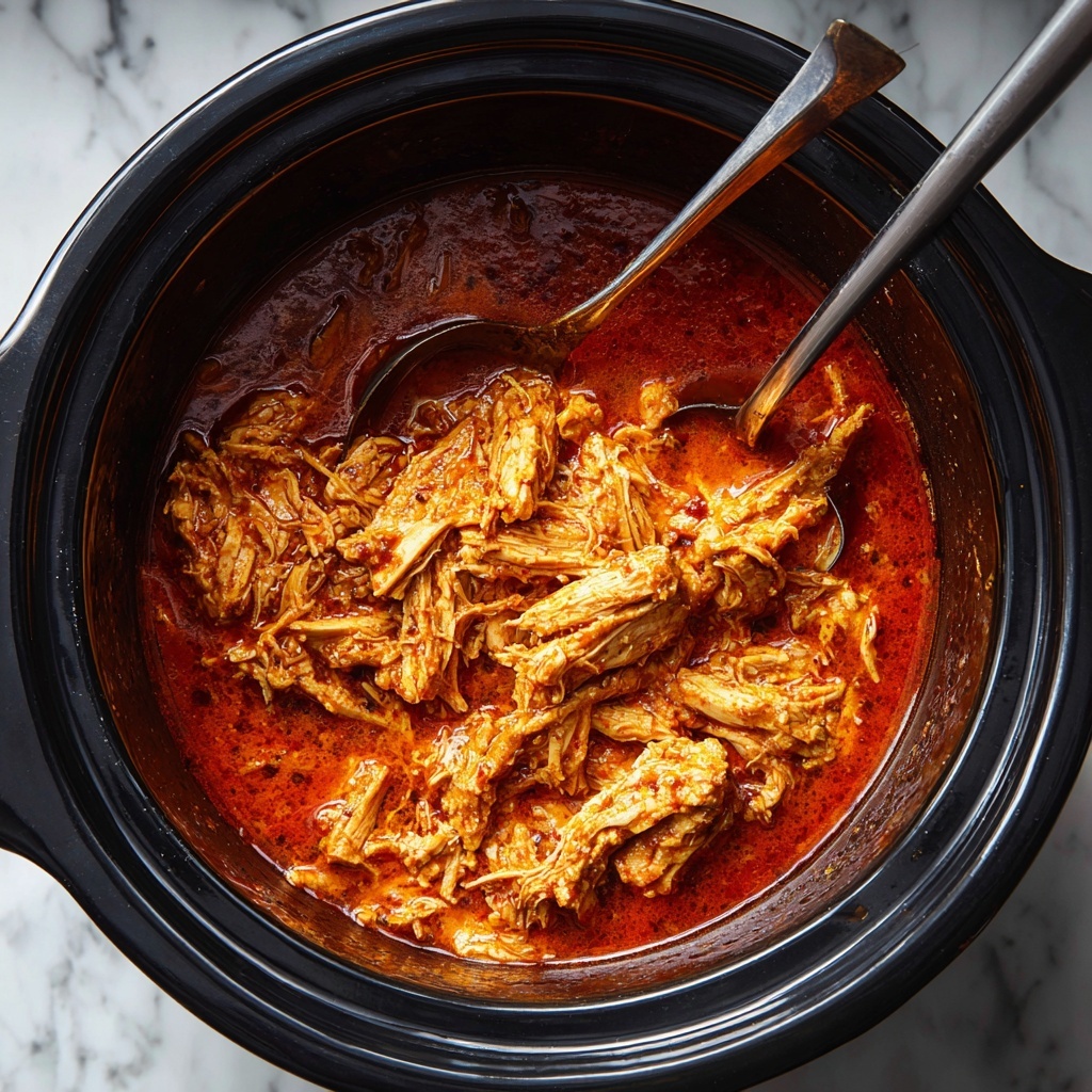 Zesty Slow Cooker Chicken Barbecue Recipe - Recipe Image