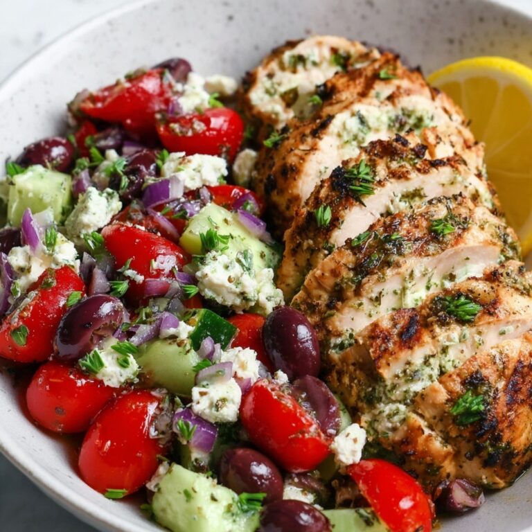 Lemon Oregano Chicken with Mediterranean-Style Salsa Recipe
