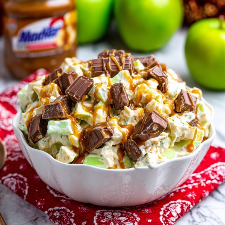 Snickers Caramel Apple Salad Recipe