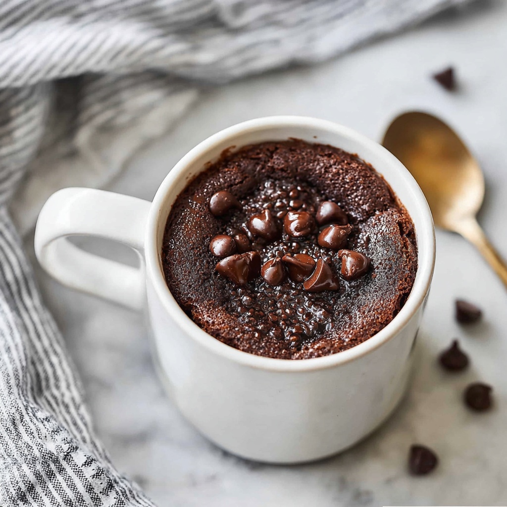 Chocolate Mug Cake Recipe - Recipe Image