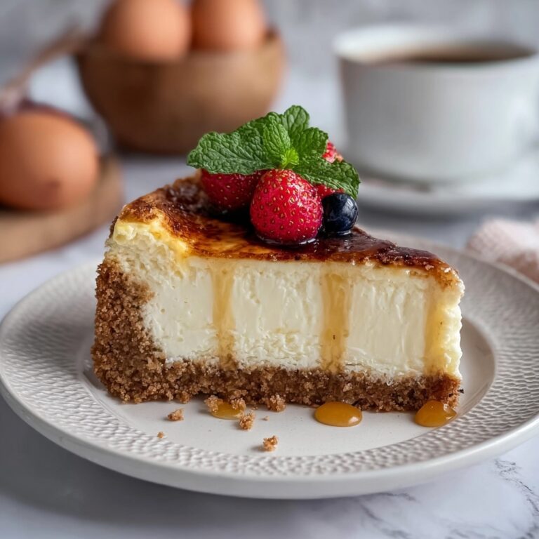 Cottage Cheese & Yogurt Egg Cheesecake