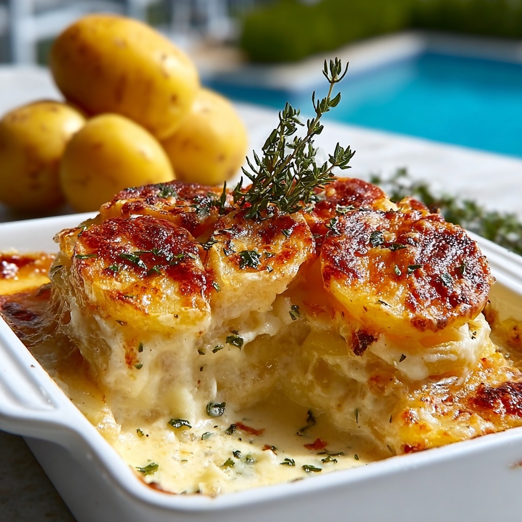 Best Homemade Scalloped Potatoes - Recipe Image