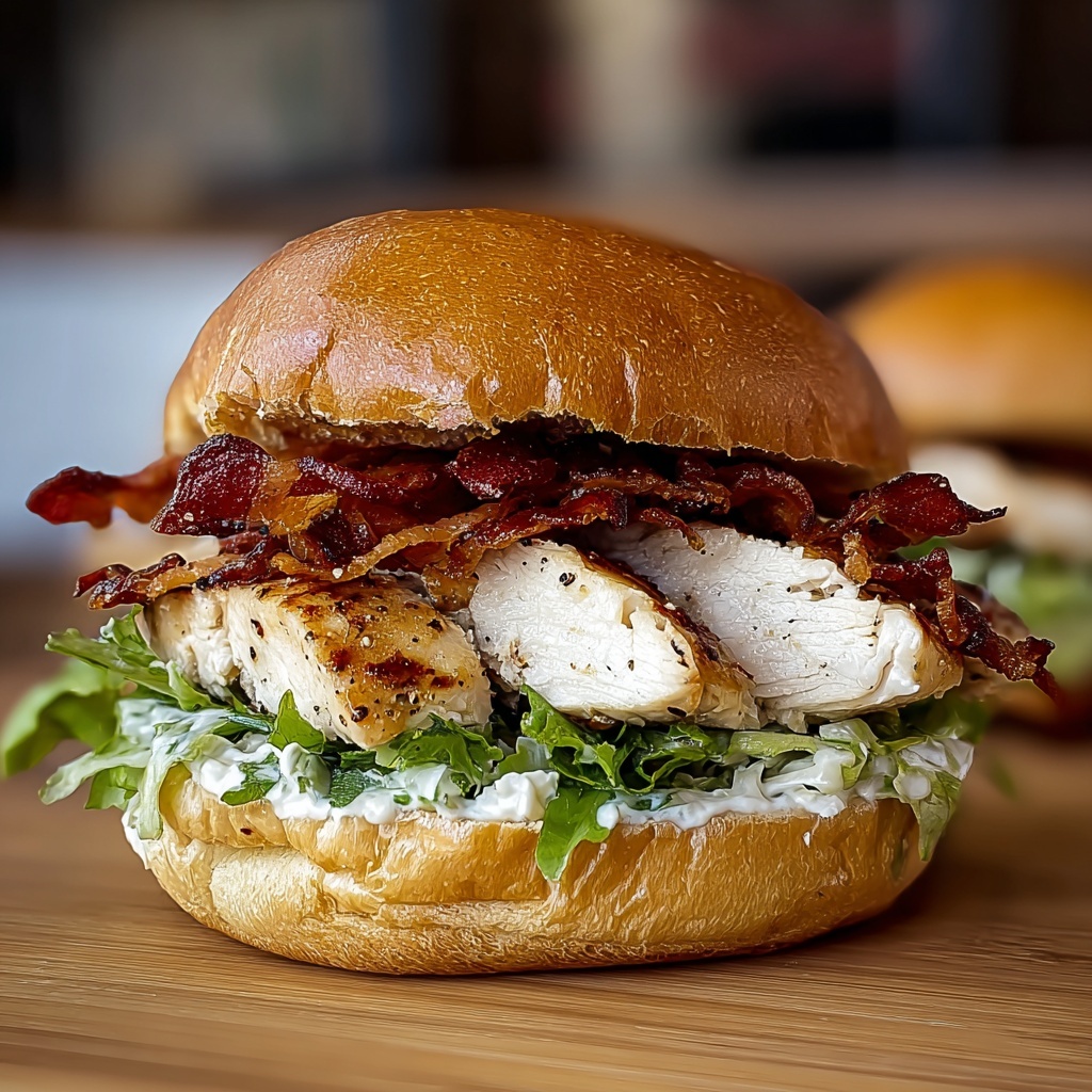 Chopped Chicken Bacon Ranch Sandwich: 30-Minute Flavor Bomb - Recipe Image