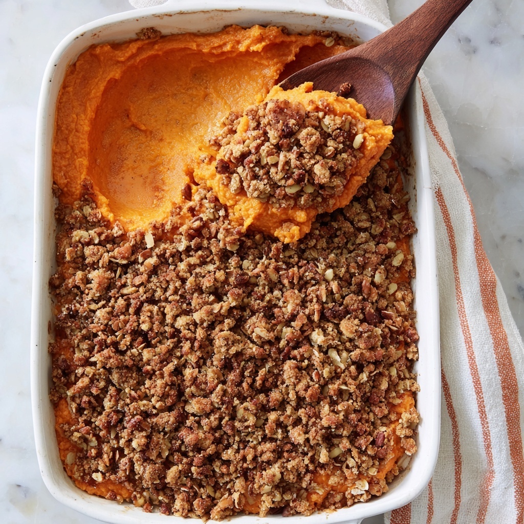 Hot Honey Sweet Potato Casserole - Recipe Image
