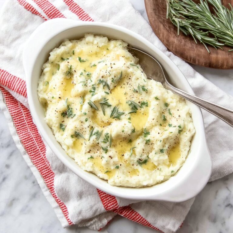 Rosemary Blue Cheese Mashed Potatoes