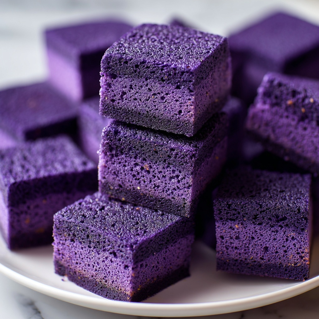 Ube Mochi Cake Recipe - Recipe Image