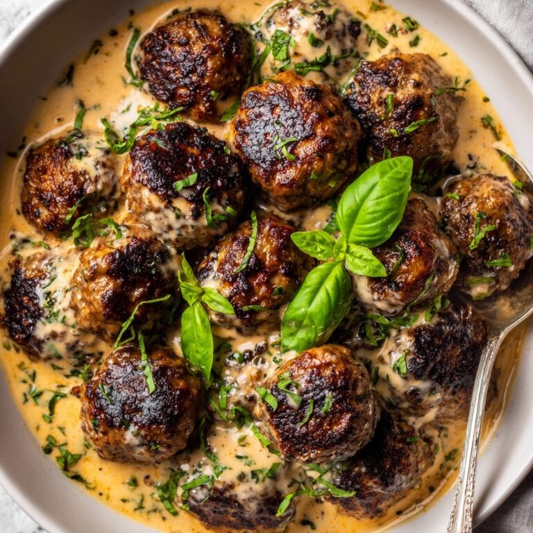 Marry Me Meatballs in Creamy Tomato Sauce Recipe