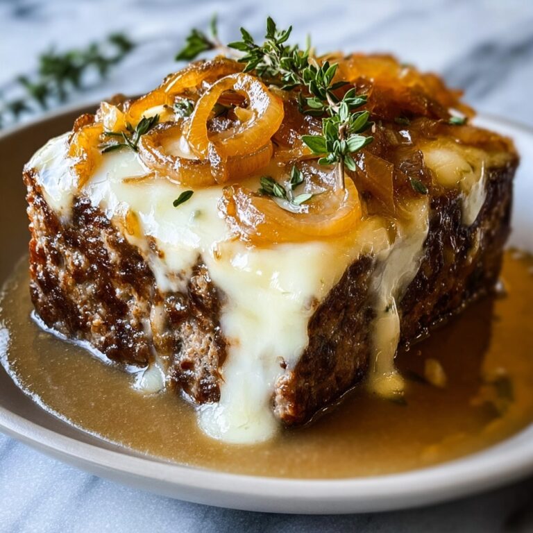 Savory French Onion Meatloaf That Will Comfort Your Soul Recipe