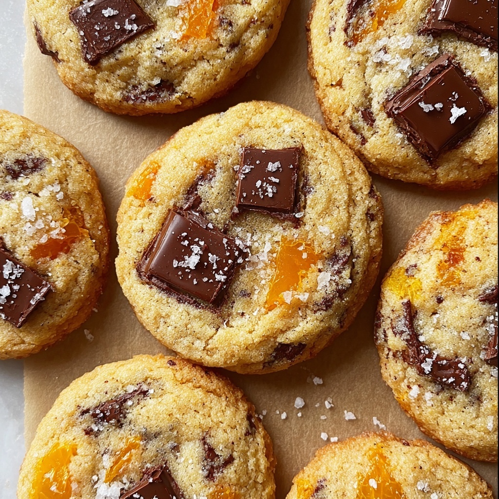 Orange Dark Chocolate Chunk Cookies Recipe - Recipe Image