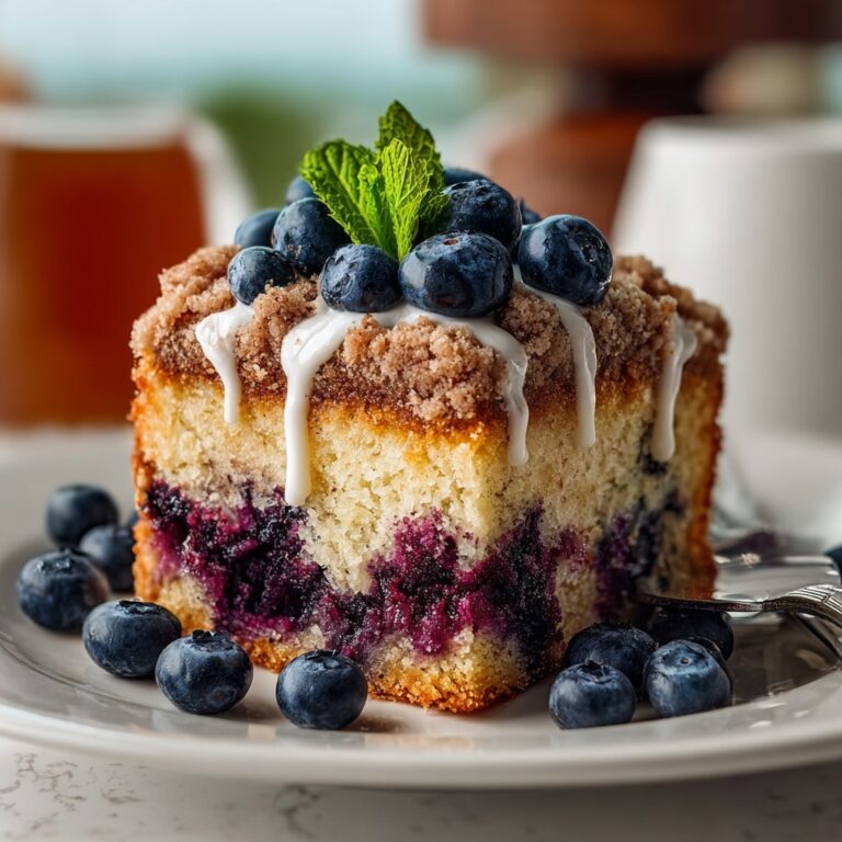 Blueberry Coffee Cake Recipe