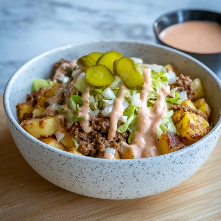 Loaded Potato Big Mac Bowl Recipe