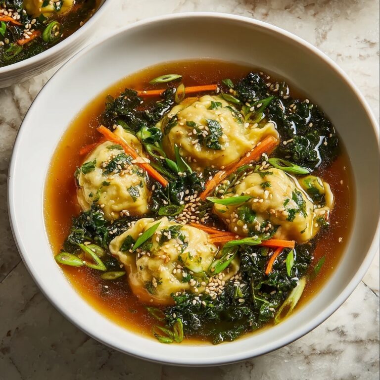Comforting Beef Potsticker Soup: Delicious Bowl of Warmth Recipe