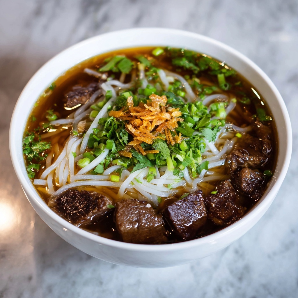 Lao Beef Noodle Soup Recipe - Recipe Image