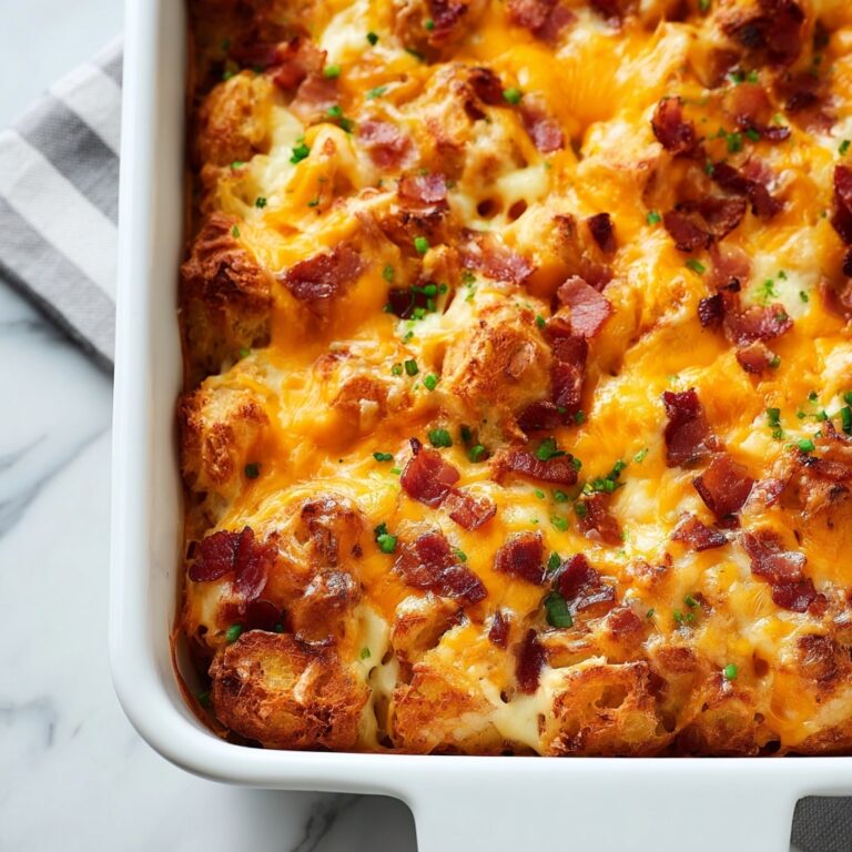 Bacon, Egg, and Cheese Croissant Bake Recipe