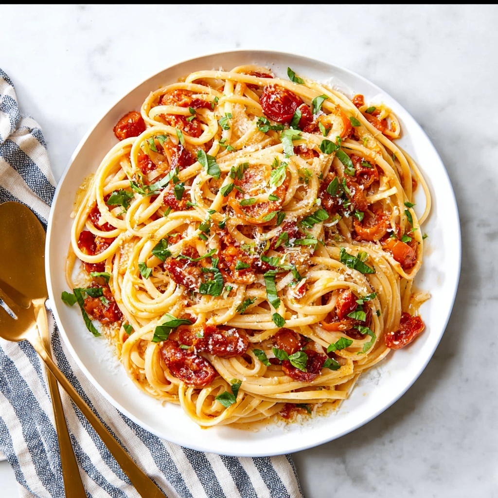 Burst Cherry Tomato Pasta Recipe - Recipe Image