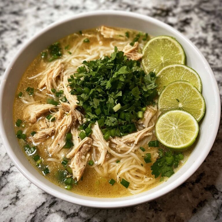 Lao Chicken Noodle Soup Recipe