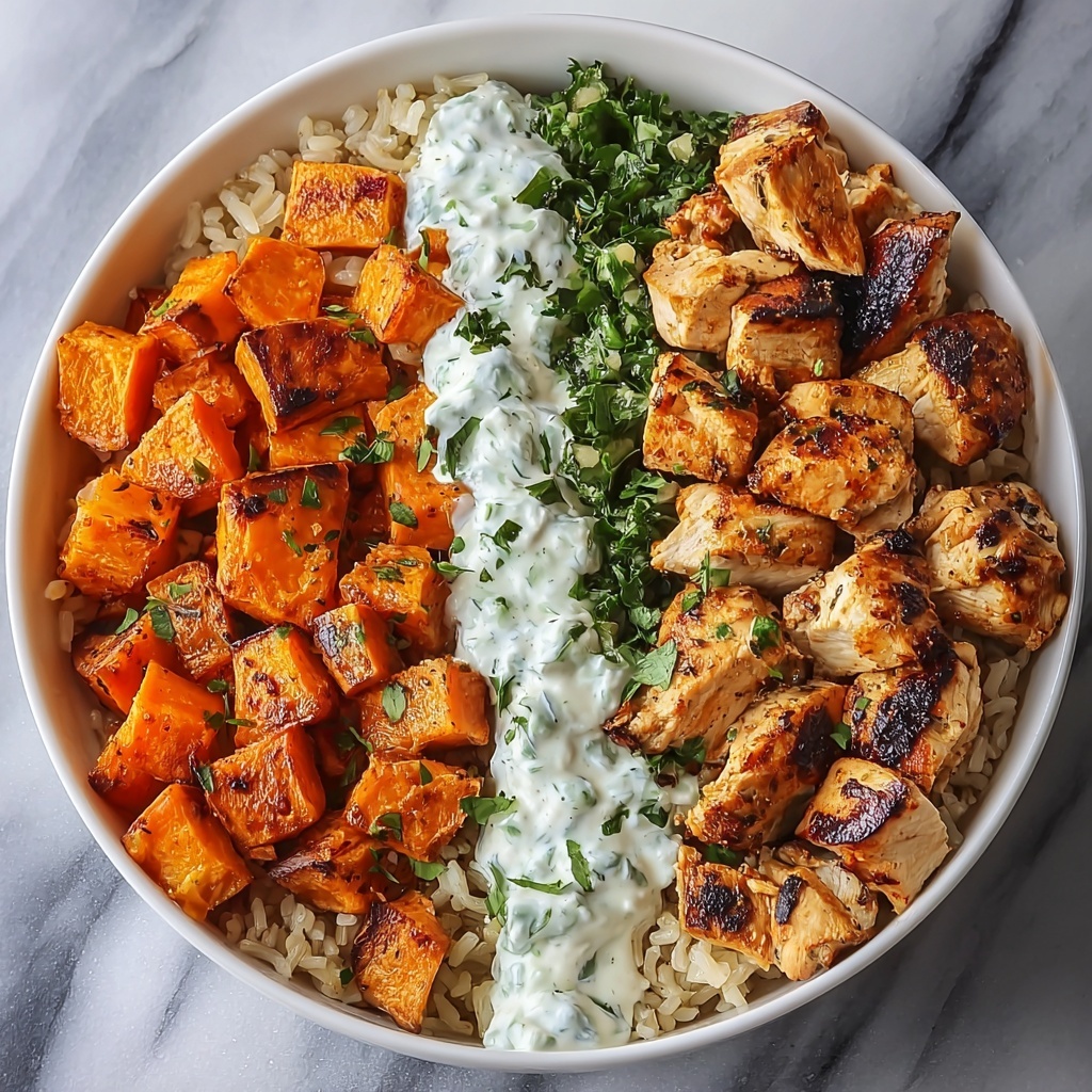 Chicken Sweet Potato Bowl: Your Easy High-Protein Meal! Recipe - Recipe Image