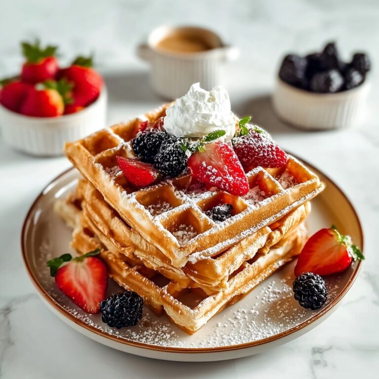 Healthy Protein Waffles in 10 Minutes Recipe