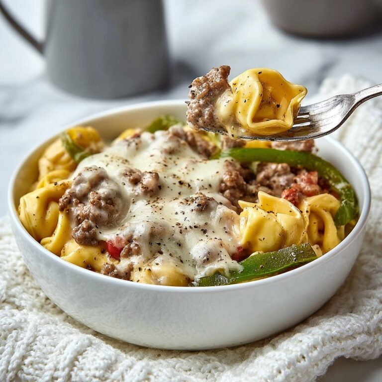 Cheesesteak Tortellini Recipe