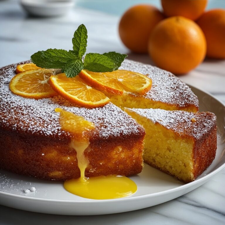 Whole Orange Cake Recipe